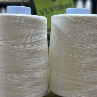 Poly Viny Alcohol Spun Yarn PVA Водорастворимая нить швейная биоразлагаемая