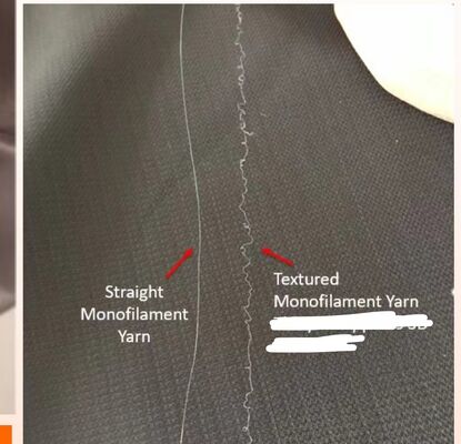 20D 30D Twist Monofilament Yarn Bright Color Polyester Monofilament Yarn для носков Трикотажная монофиламентная пряжа